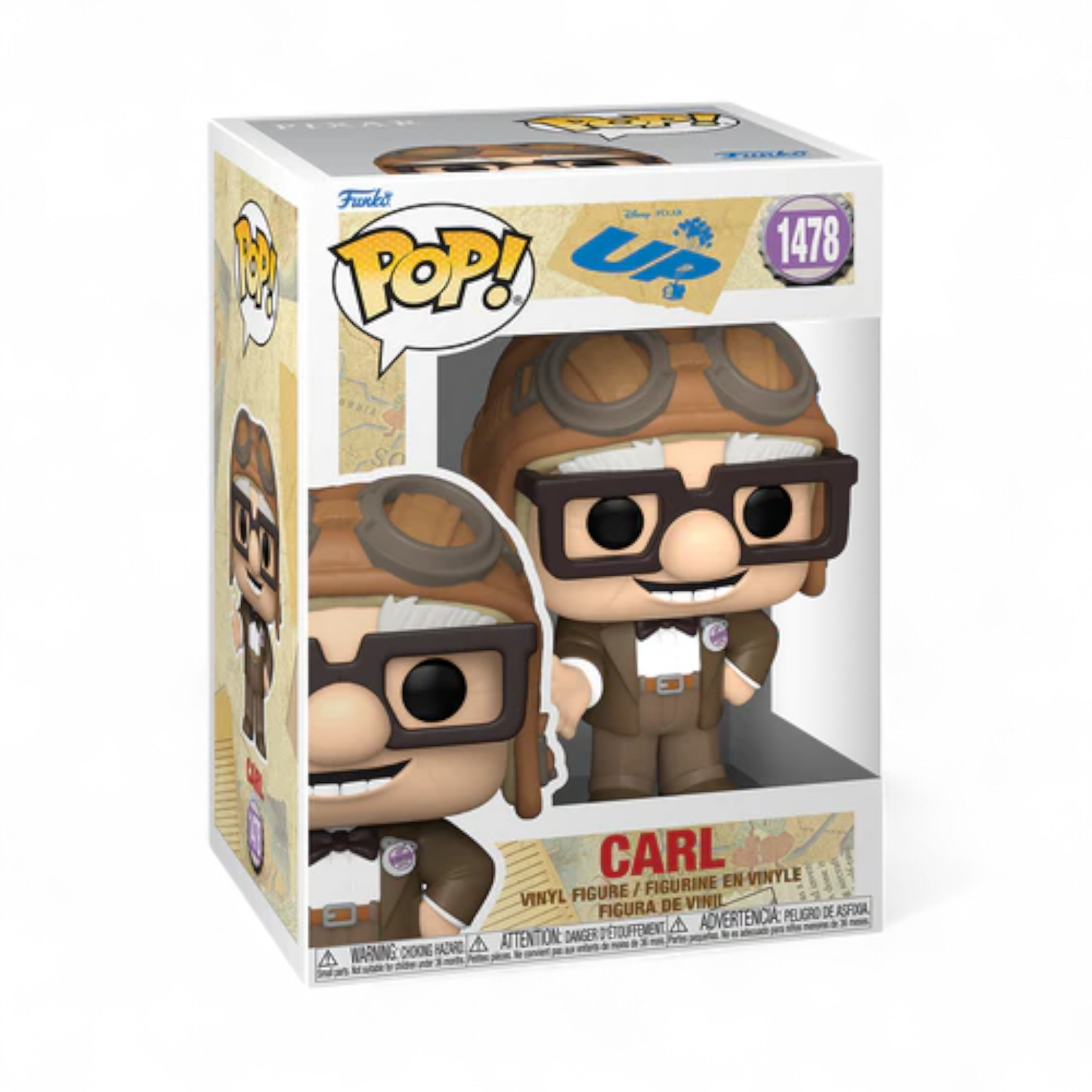 LA-HAUT - POP Disney N°1478 - Carl - Funko J'M T Créa