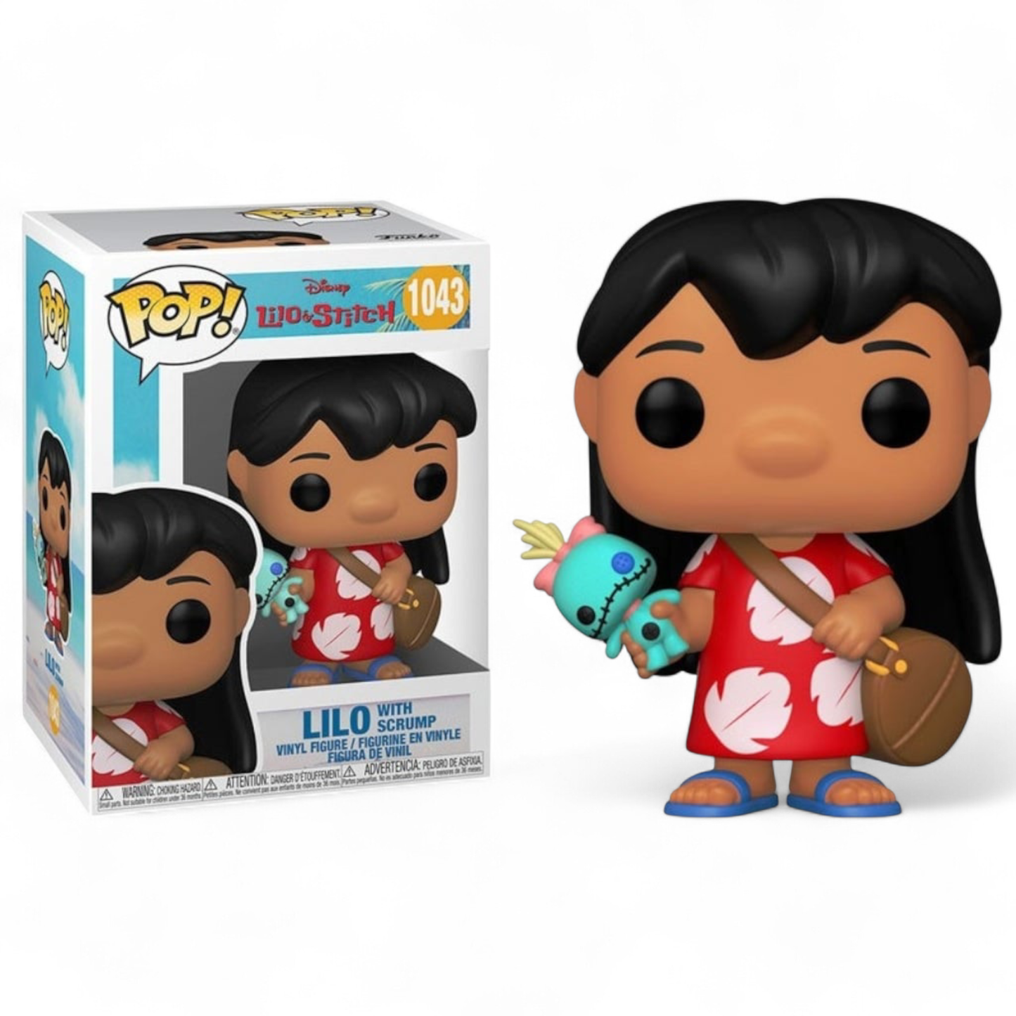 Lilo & Stitch - POP N°1043 - Lilo w/Scrump - Disney - Funko J'M T Crea
