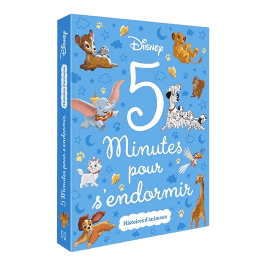 Livre - 5 minutes pour s'endormir - Histoires d'animaux - Disney - Hachette Jeunesse J'M T Créa