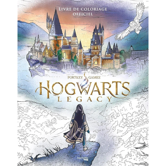 Livre de coloriages Harry Potter - Hogwarts Legacy - Coloriages Art Thérapie - Hachette Heroes J'M T Créa