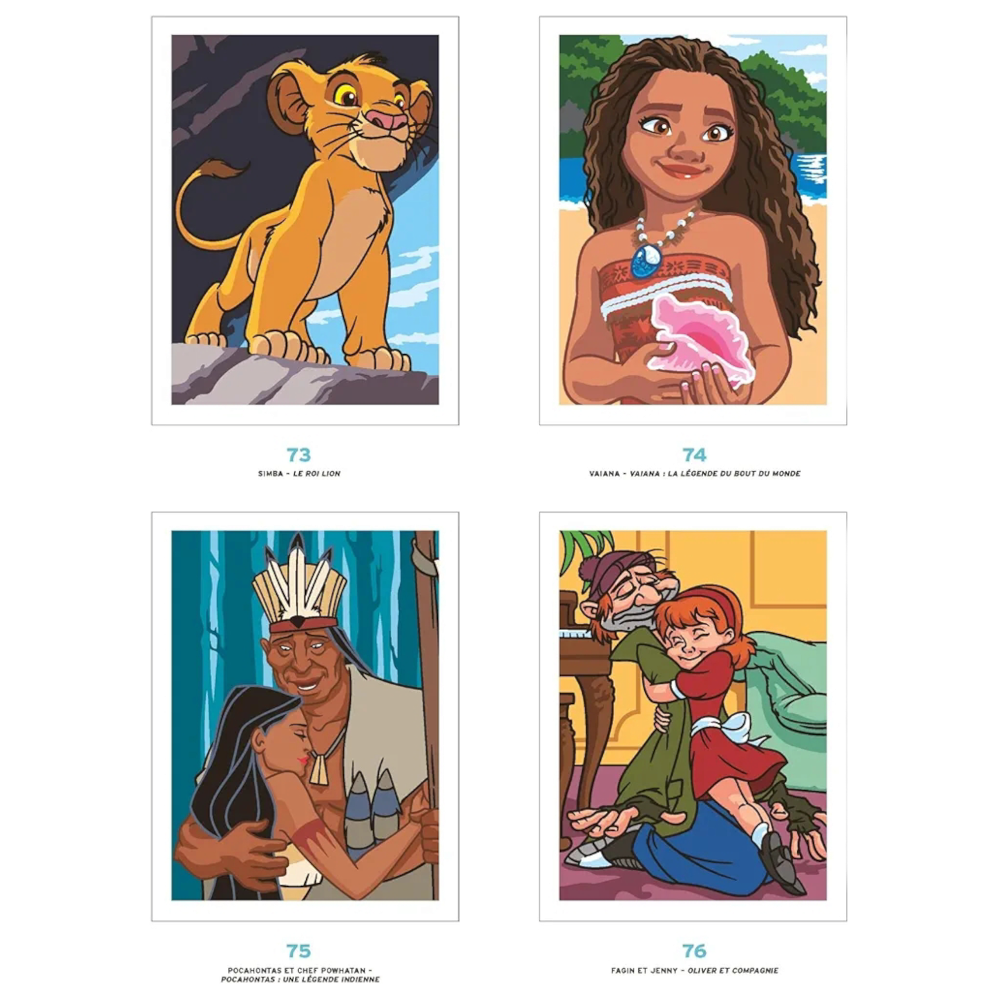 Livre de coloriages mystères Disney - Les grands classiques - Tome 10 - Coloriages Art Thérapie - Hachette Heroes J'M T Créa