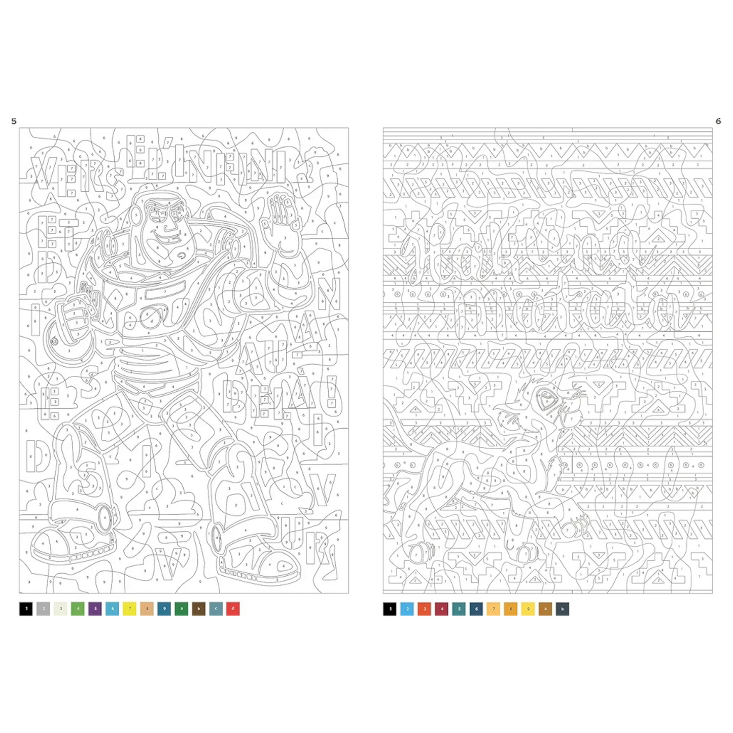 Livre de coloriages mystères Disney - Messages mystères - Coloriages Art Thérapie - Hachette Heroes J'M T Créa