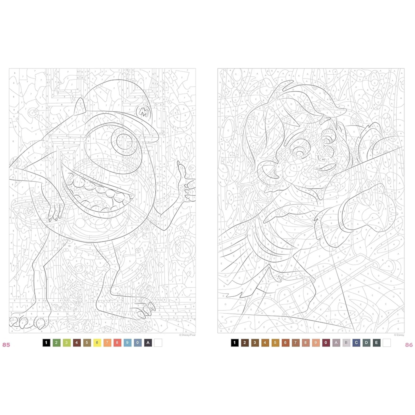 Livre de coloriages mystères Disney - Trompe l’œil Babies - Coloriages Art Thérapie - Hachette Heroes J'M T Créa