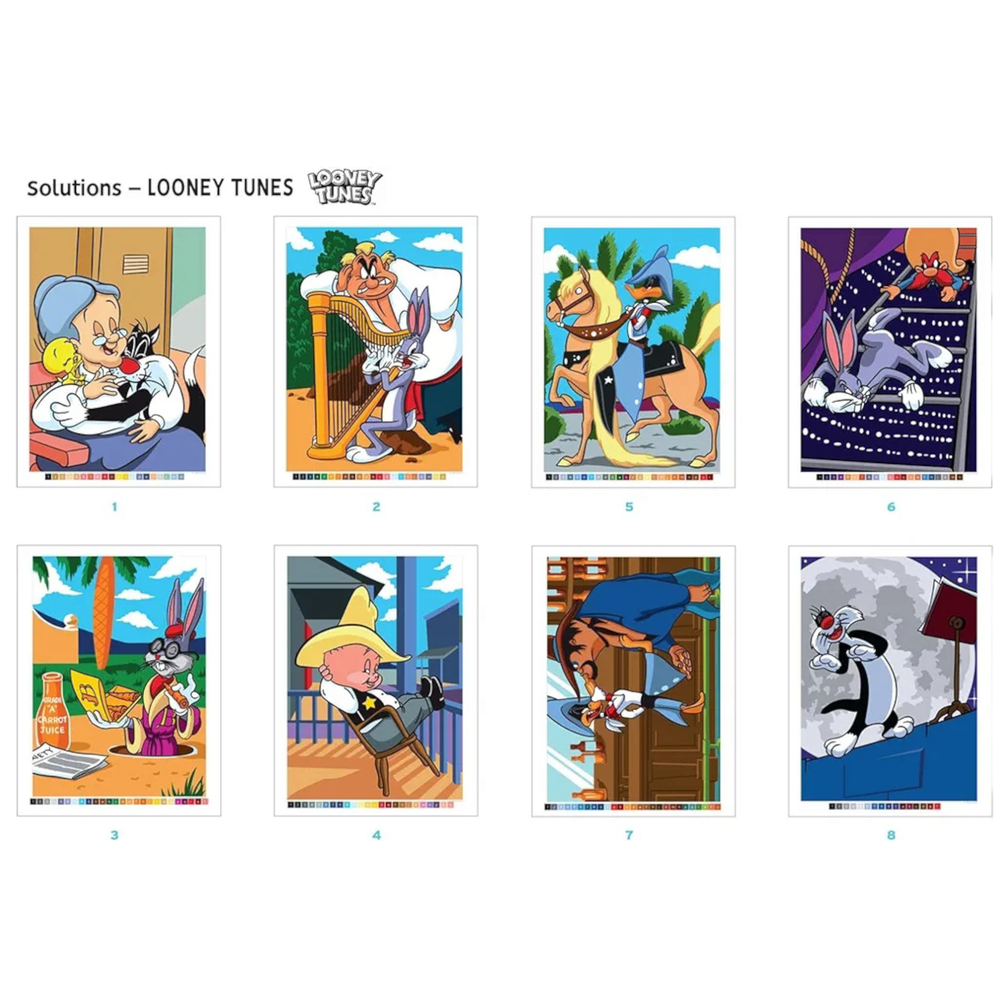 Livre de coloriages mystères Looney Tunes - Coloriages Art Thérapie - Hachette Heroes J'M T Créa