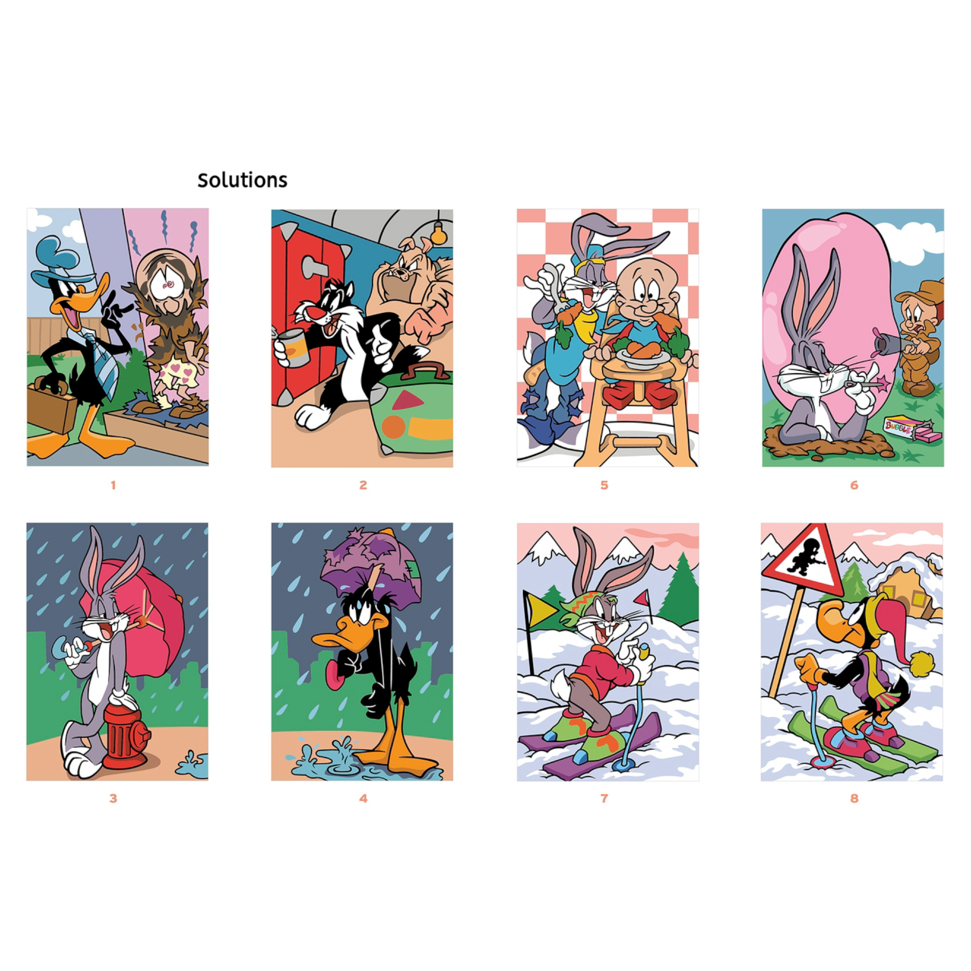 Livre de coloriages mystères Looney Tunes - Tome 3 - Coloriages Art Thérapie - Hachette Heroes J'M T Créa