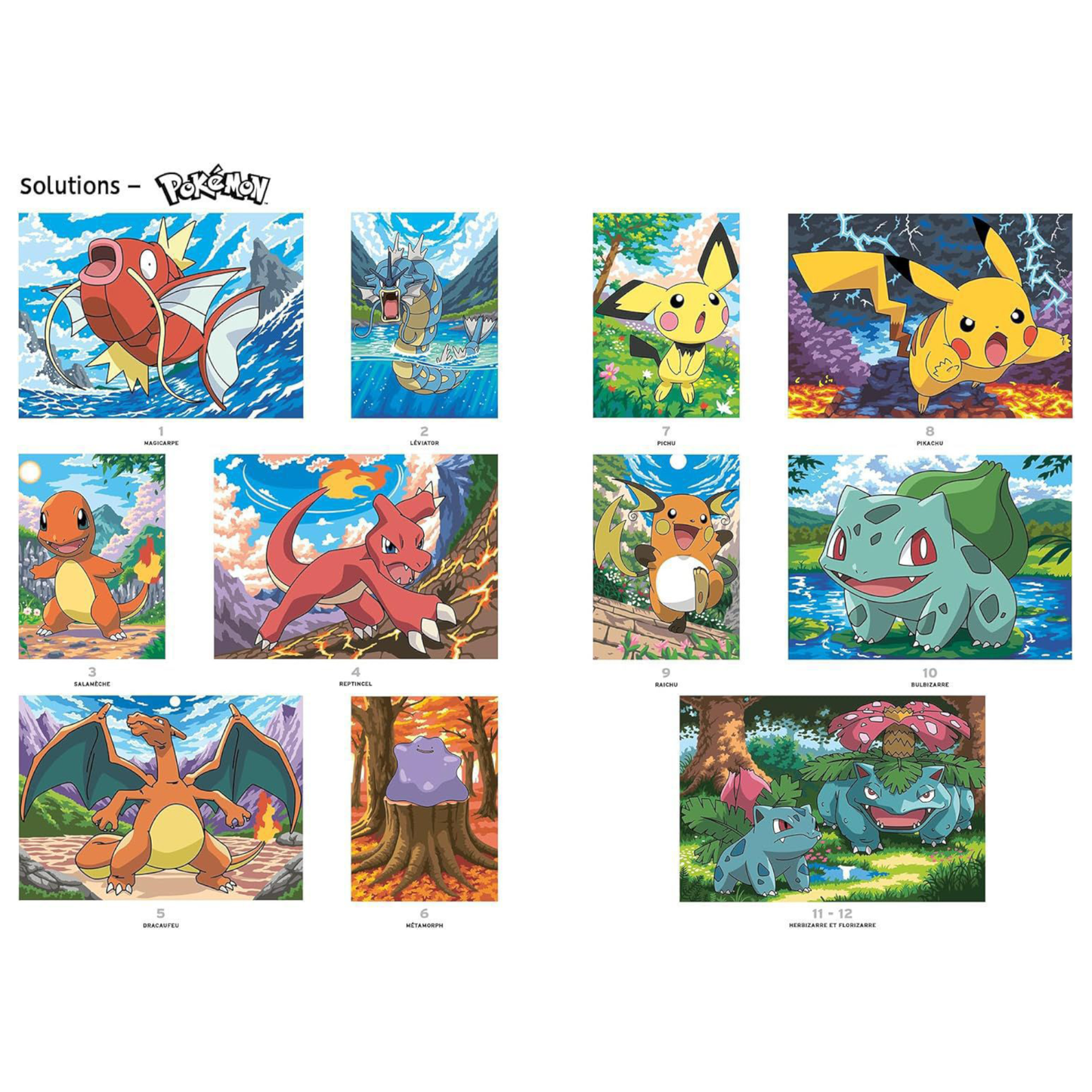 Livre de coloriages mystères - Pokémon - Coloriages Art Thérapie - Hachette Heroes J'M T Crea