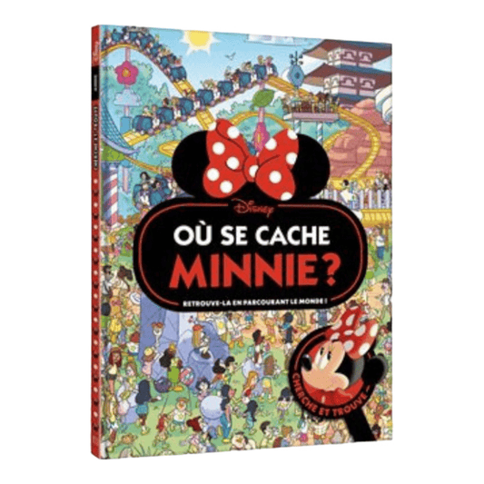 Livre - Où se cache Minnie ? - Cherche et trouve - Disney - Hachette Jeunesse J'M T Créa