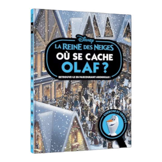 Livre - Où se cache Olaf ? - Cherche et trouve - Disney - Hachette Jeunesse J'M T Créa