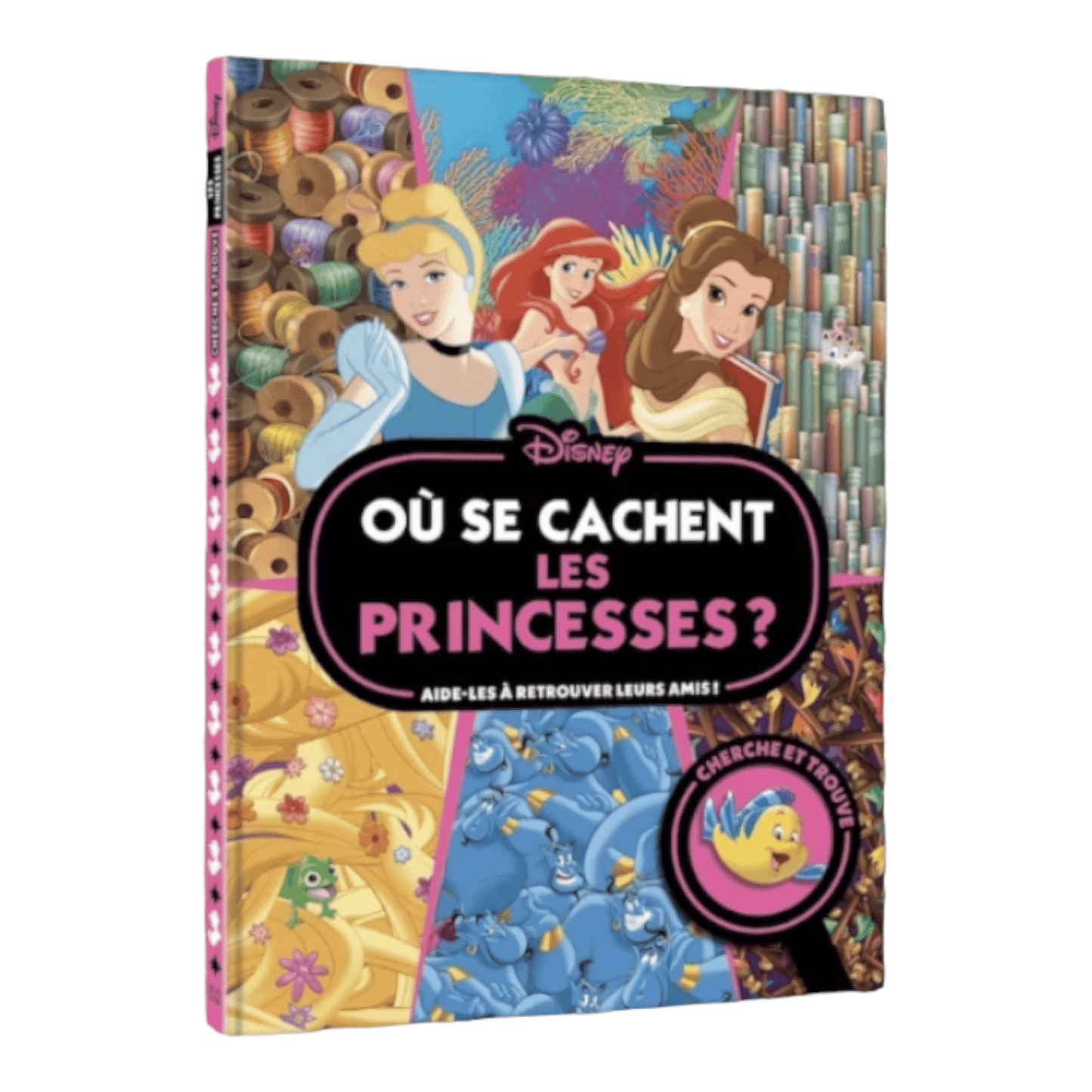 Livre - Où se cachent les princesses ? - Cherche et trouve - Disney - Hachette Jeunesse J'M T Créa