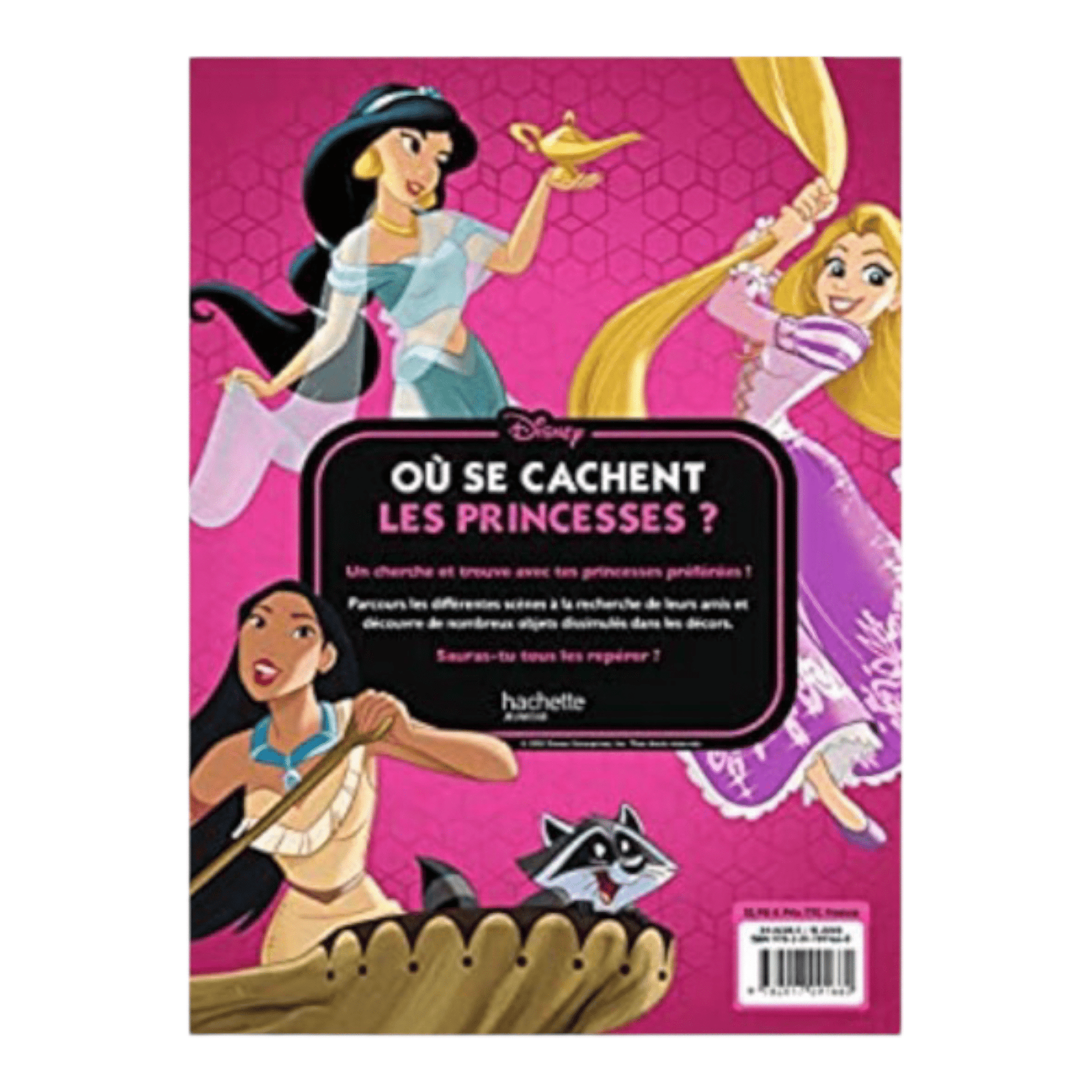 Livre - Où se cachent les princesses ? - Cherche et trouve - Disney - Hachette Jeunesse J'M T Créa