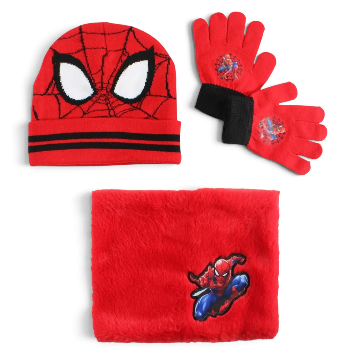 MARVEL - Bonnet, gants et snood Spiderman Marvel J'M T Créa