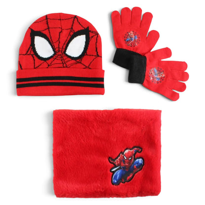 MARVEL - Bonnet, gants et snood Spiderman Marvel J'M T Créa