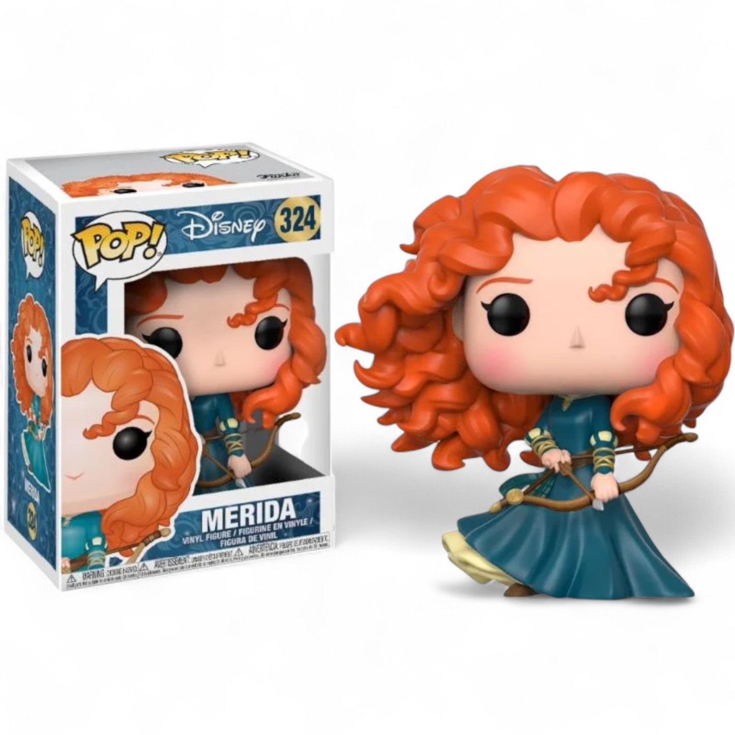 MERIDA - Disney Princess - POP N°324 - Funko J'M T Créa