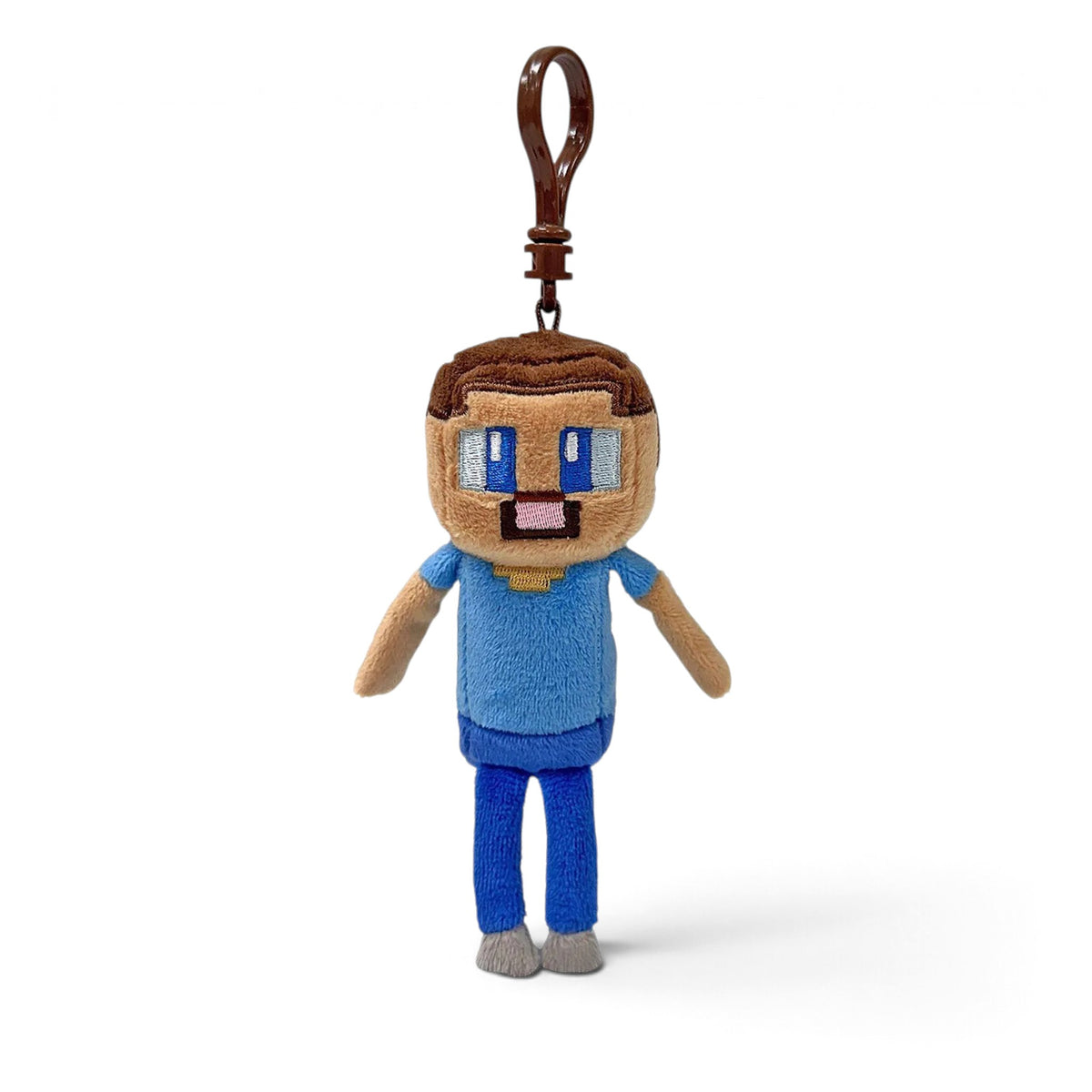 MINECRAFT - Porte-clés Steve - Peluche clip 9cm - TY J'M T Créa