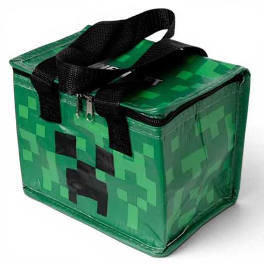MINECRAFT - Sac isotherme RPET - Sac à déjeuner Creeper - Puckator J'M T Créa