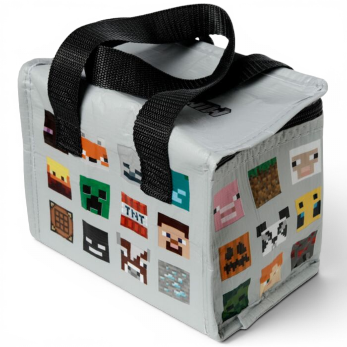MINECRAFT - Sac isotherme RPET - Sac à déjeuner Faces - Puckator J'M T Créa