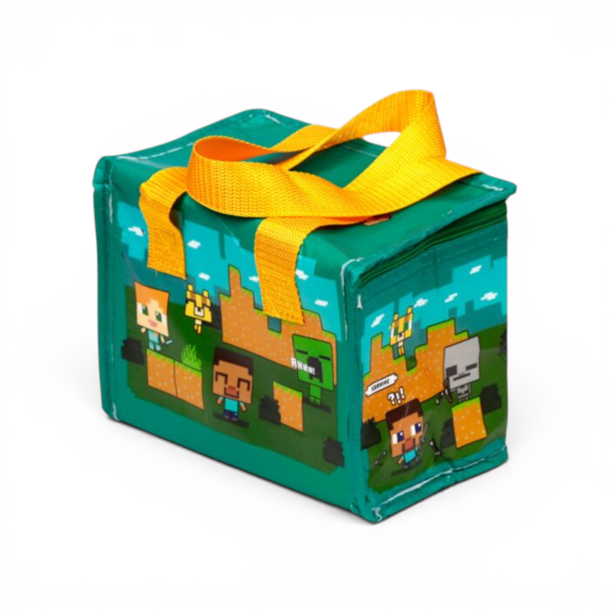 MINECRAFT - Sac isotherme RPET - Sac à déjeuner Steve & Alex - Puckator J'M T Créa