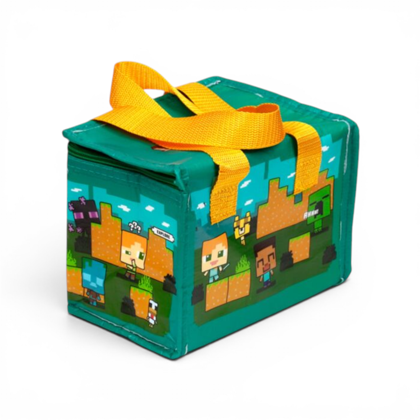 MINECRAFT - Sac isotherme RPET - Sac à déjeuner Steve & Alex - Puckator J'M T Créa