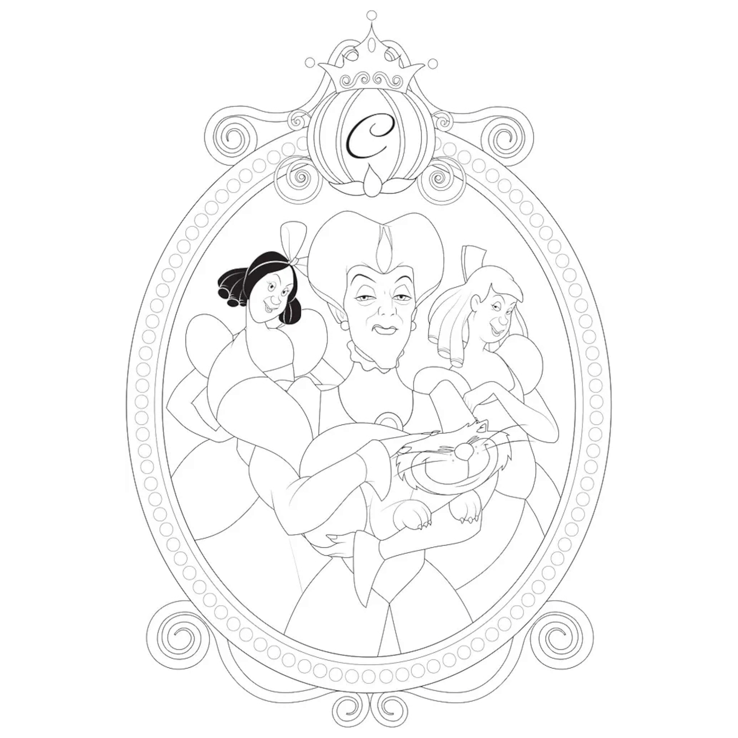 Mini bloc de coloriages Disney - En famille - Coloriages Art Thérapie - Hachette Heroes J'M T Créa