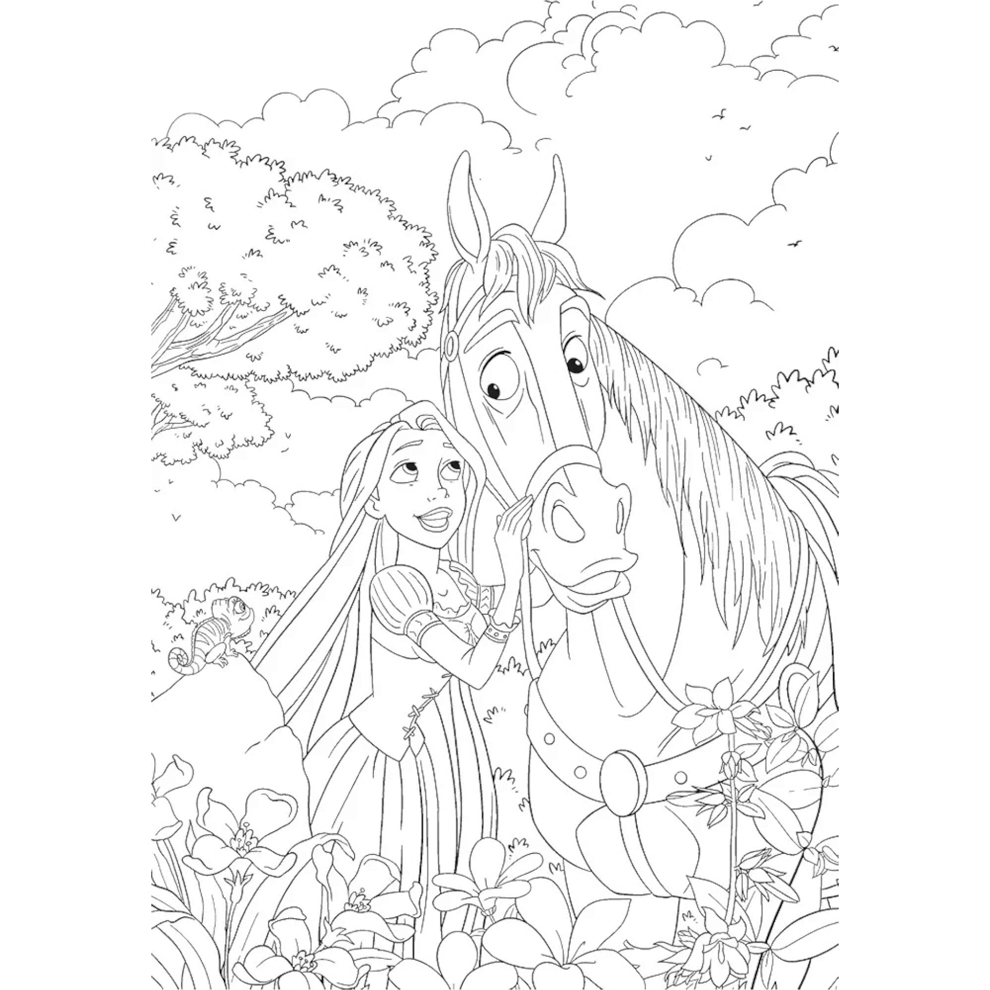 Mini bloc de coloriages Disney - Nature - Coloriages Art Thérapie - Hachette Heroes J'M T Créa