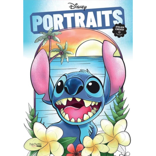 Mini bloc de coloriages Disney - Portraits - Coloriages Art Thérapie - Hachette Heroes J'M T Créa