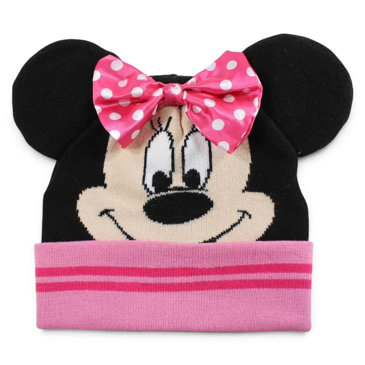 MINNIE MOUSE - Bonnet, gants et snood Minnie Mouse Disney J'M T Créa