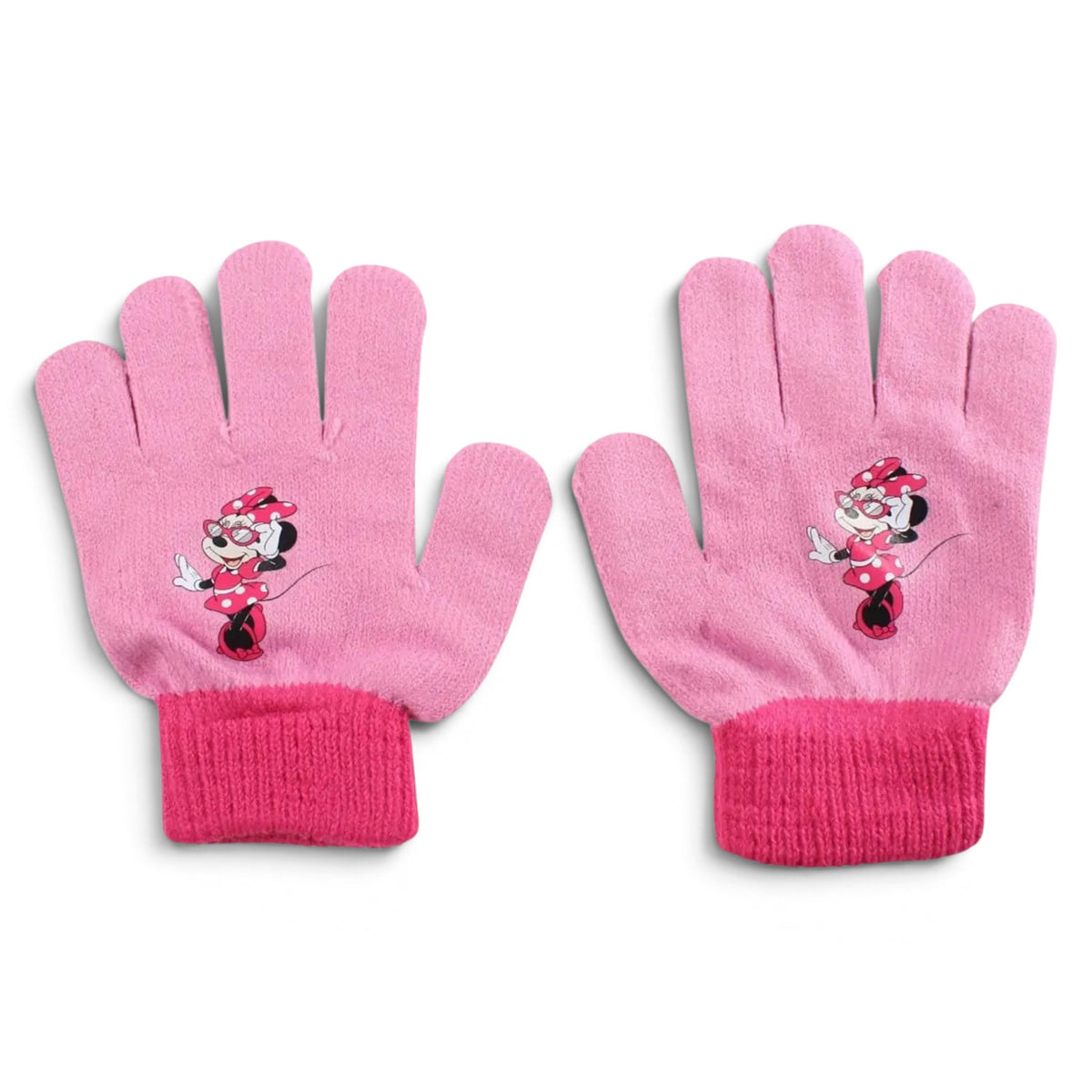 MINNIE MOUSE - Bonnet, gants et snood Minnie Mouse Disney J'M T Créa
