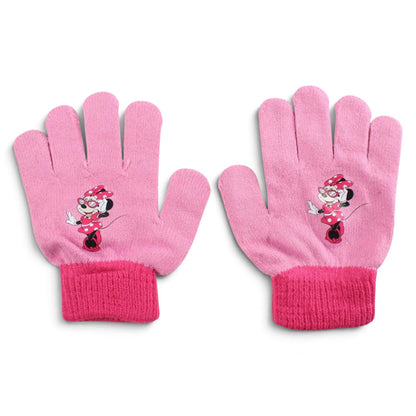 MINNIE MOUSE - Bonnet, gants et snood Minnie Mouse Disney J'M T Créa
