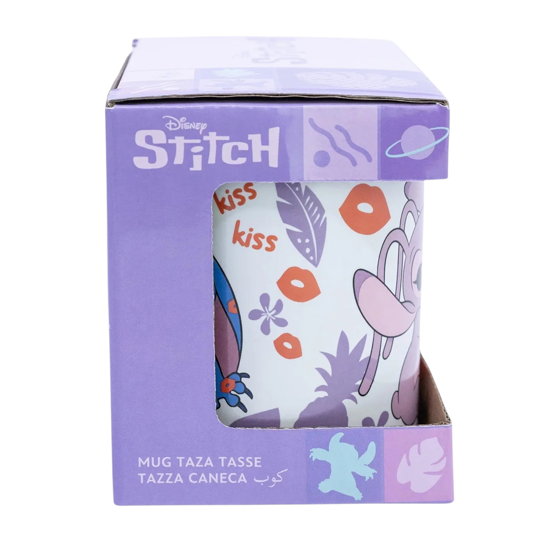 Mug en céramique 325 ml - Love - Stitch & Angel - Disney J'M T Crea
