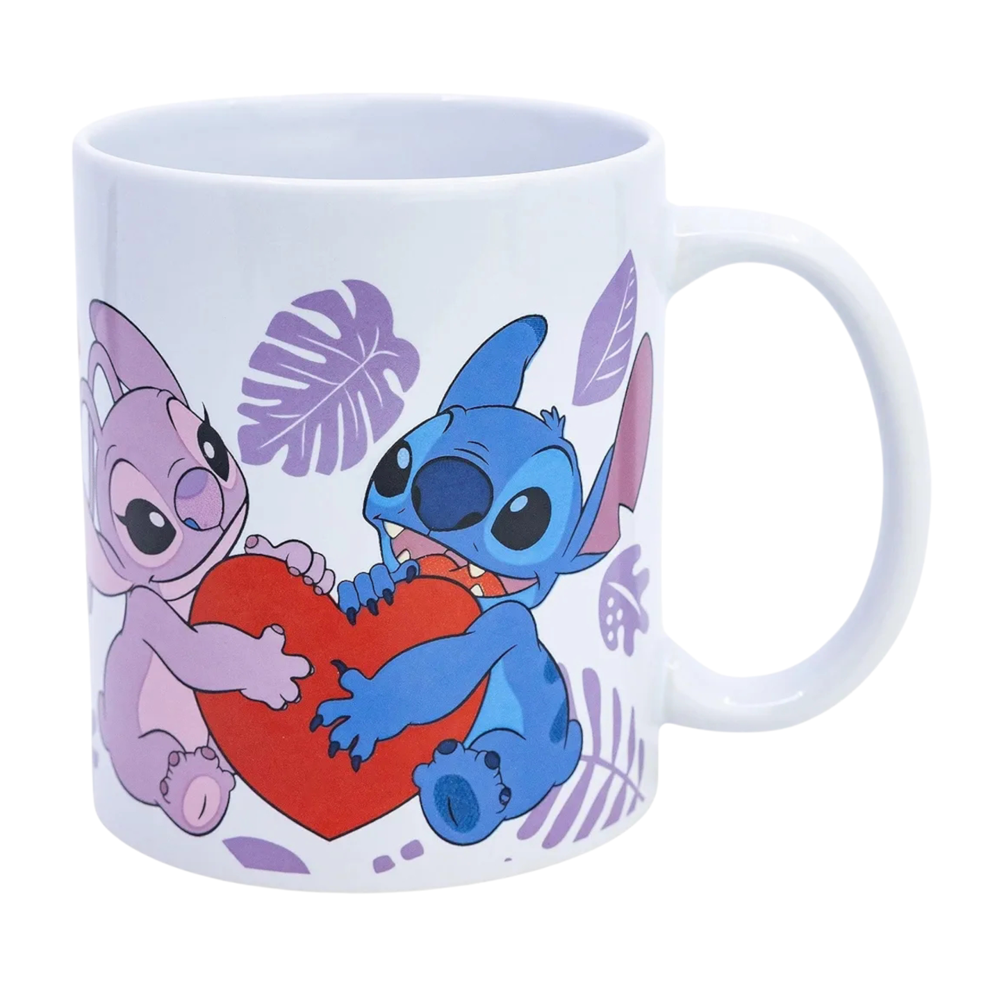 Mug en céramique 325 ml - Love - Stitch & Angel - Disney J'M T Crea