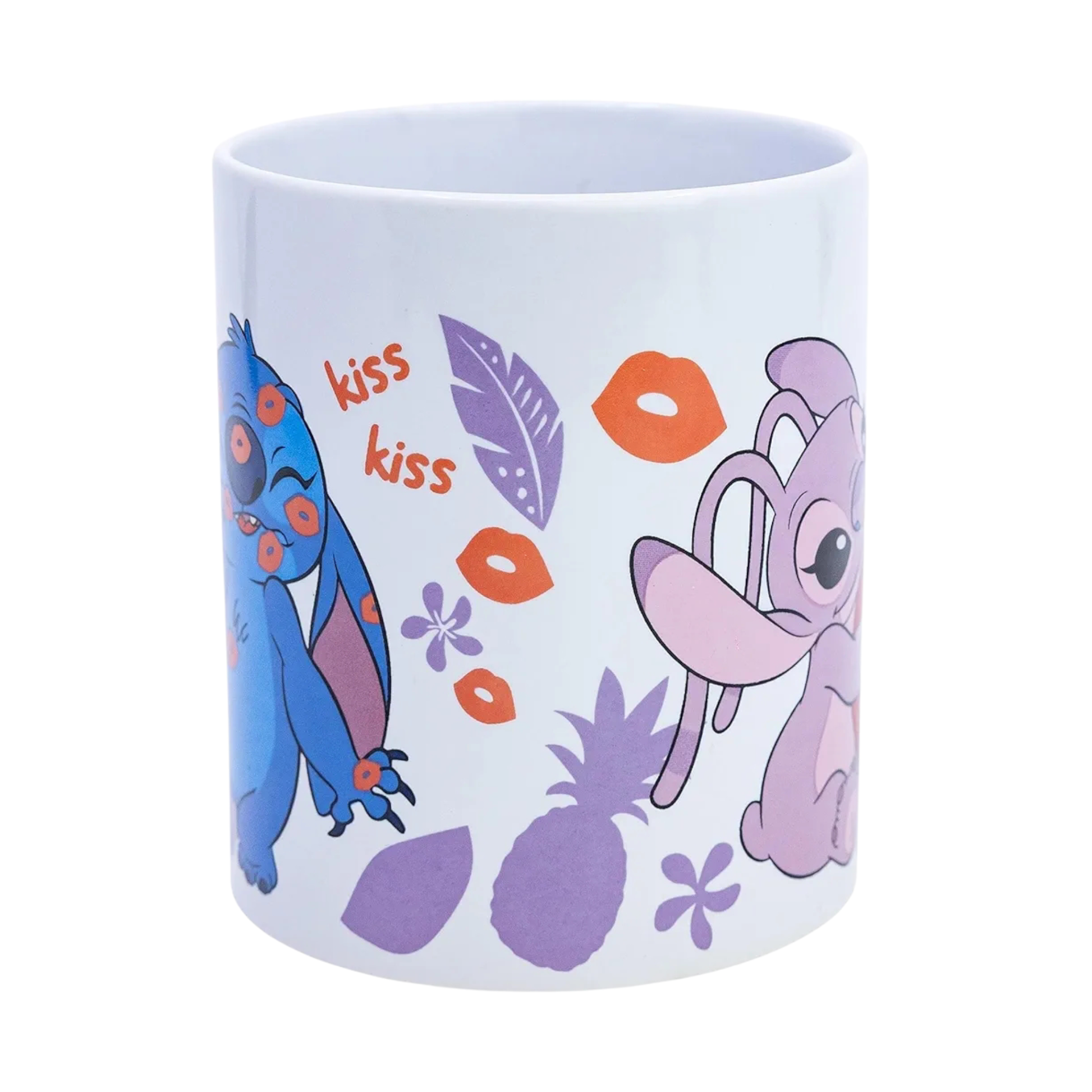 Mug en céramique 325 ml - Love - Stitch & Angel - Disney J'M T Crea