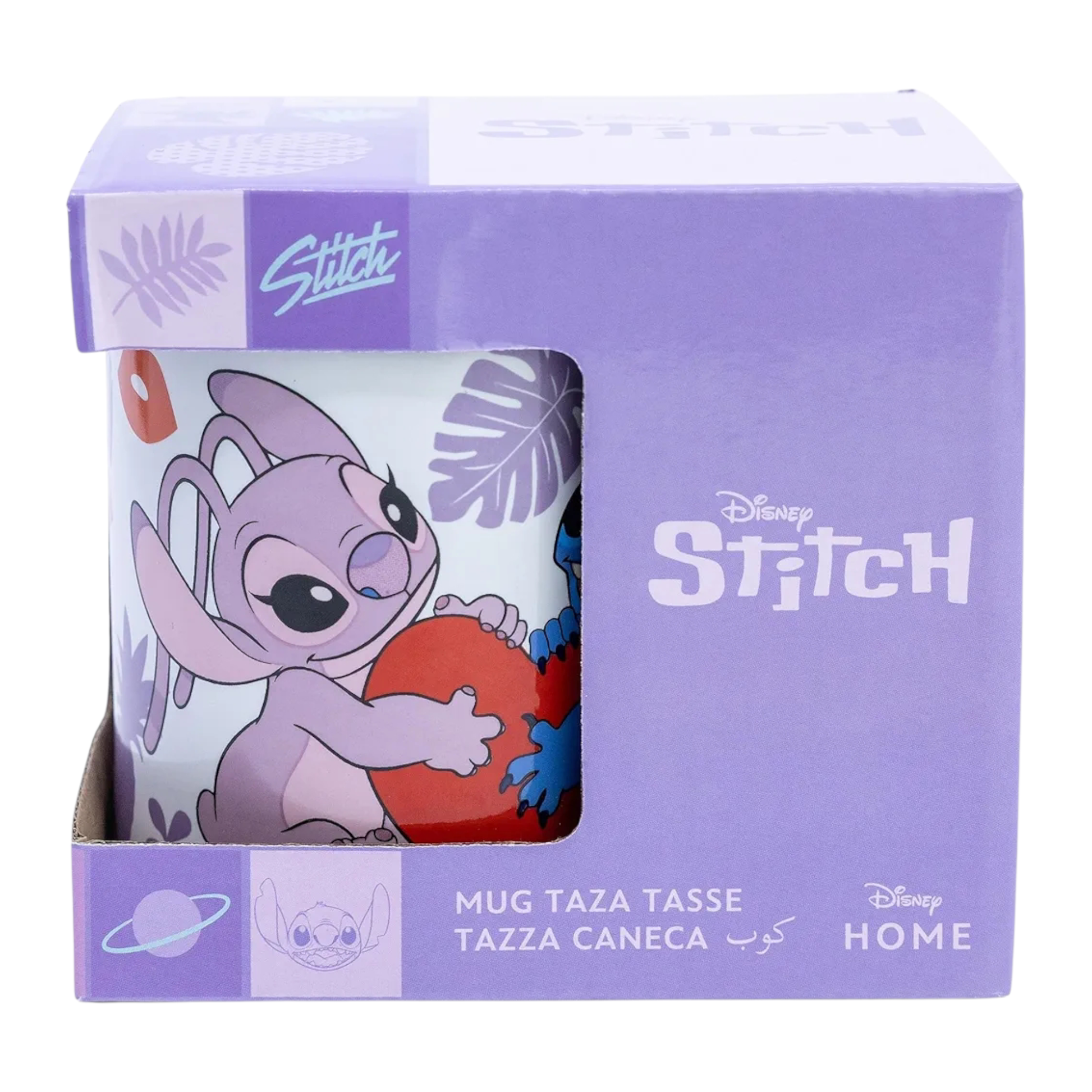 Mug en céramique 325 ml - Love - Stitch & Angel - Disney J'M T Crea