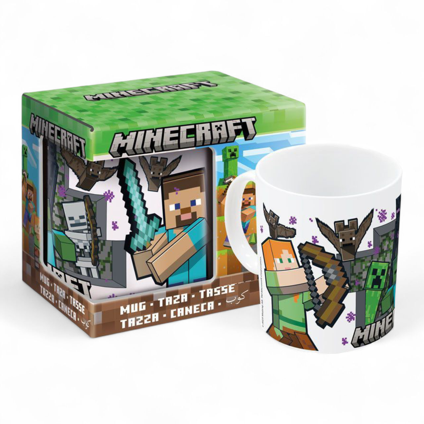 Mug en céramique 325 ml - Survival Mode - Minecraft J'M T Crea
