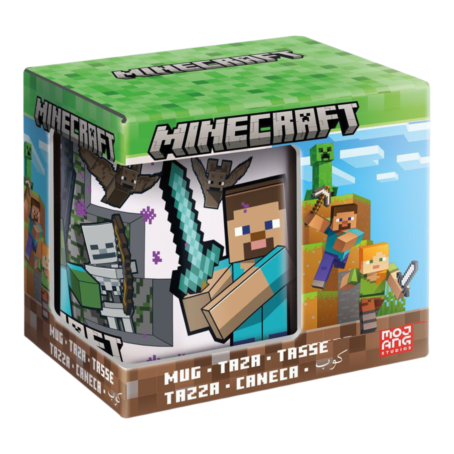 Mug en céramique 325 ml - Survival Mode - Minecraft J'M T Crea