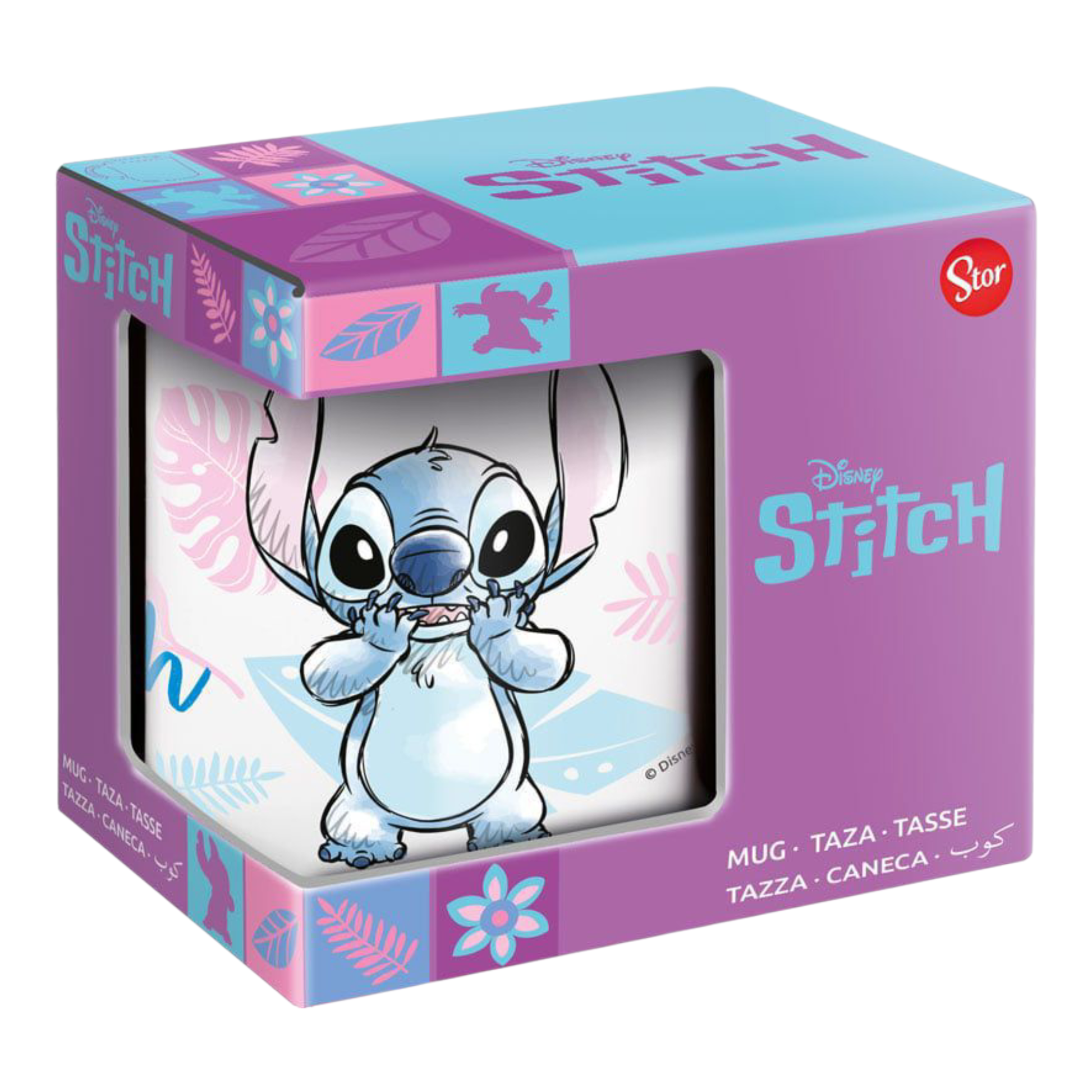 Mug en céramique 325 ml - Watercolor - Stitch - Disney J'M T Crea