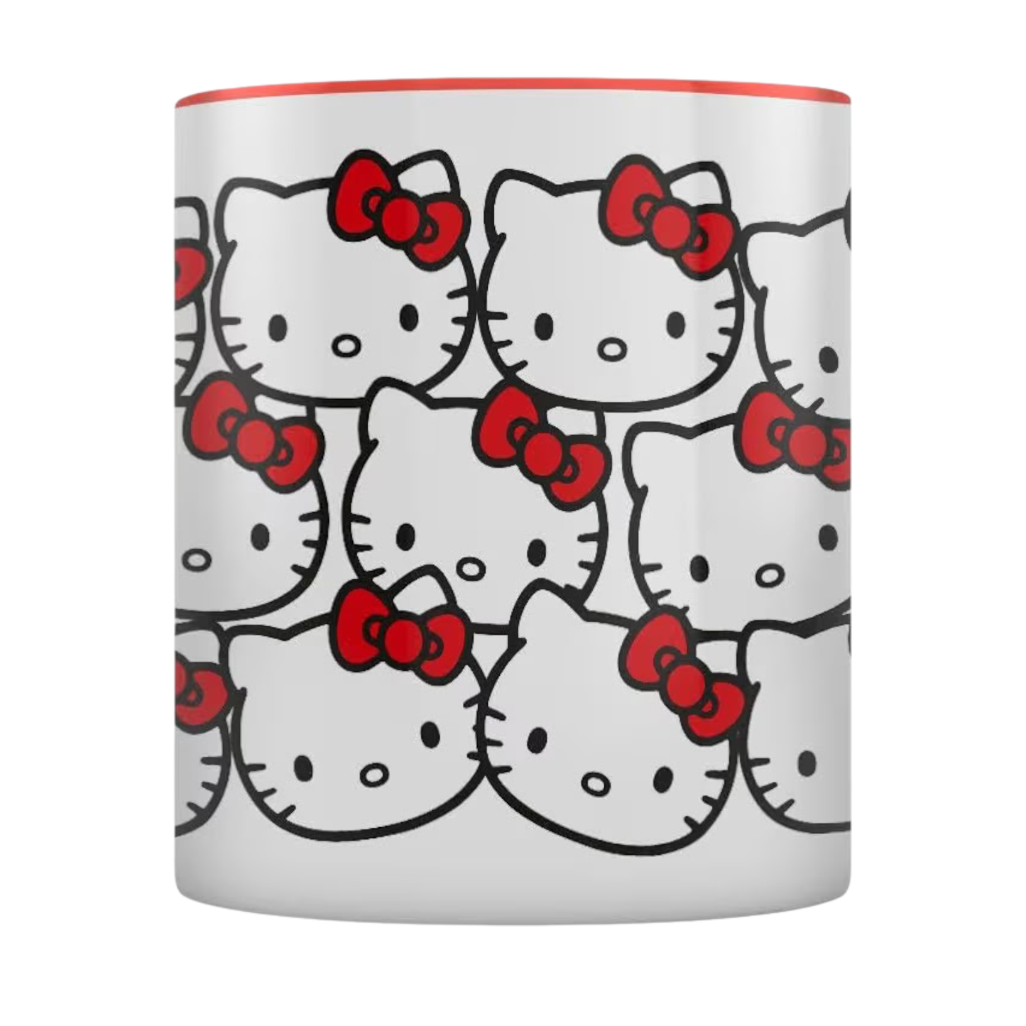 Mug en céramique intérieur coloré 325 ml - Many Kittys - Hello Kitty - Sanrio J'M T Crea
