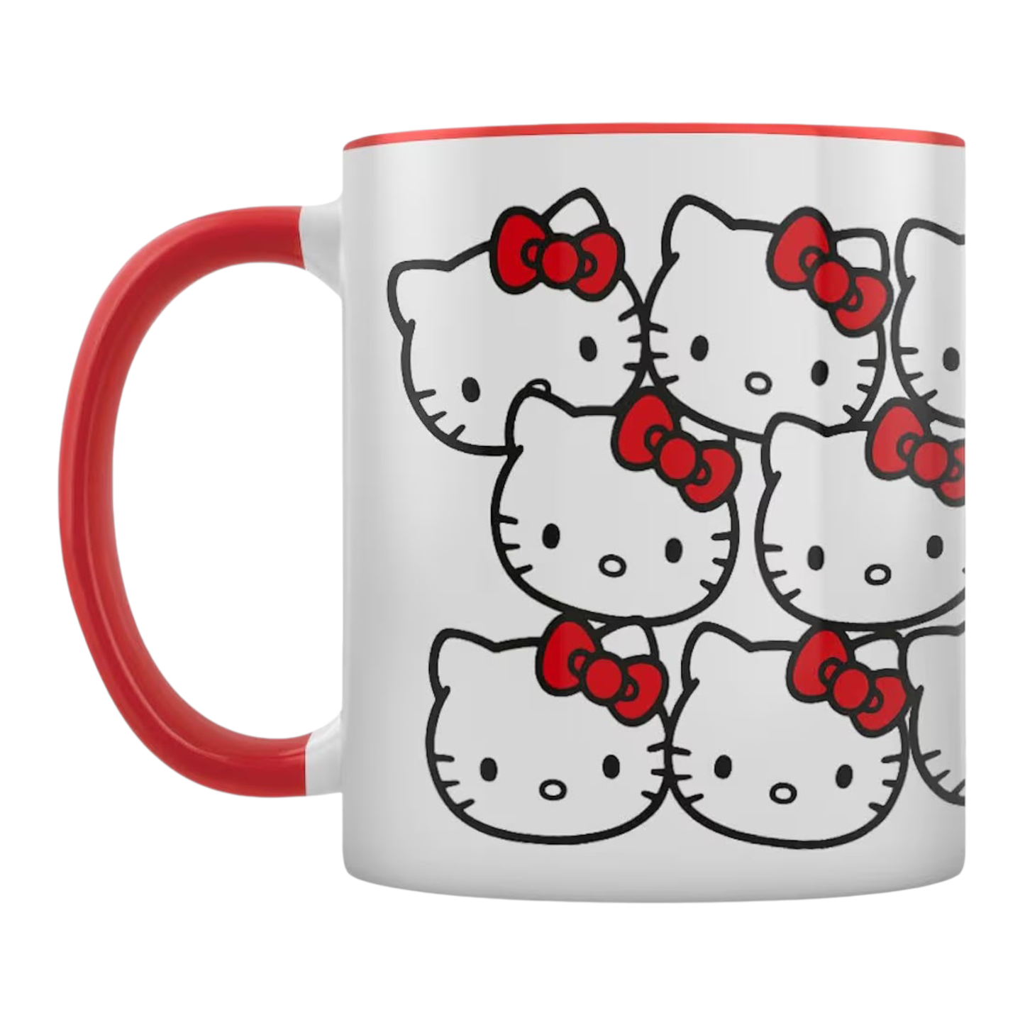 Mug en céramique intérieur coloré 325 ml - Many Kittys - Hello Kitty - Sanrio J'M T Crea