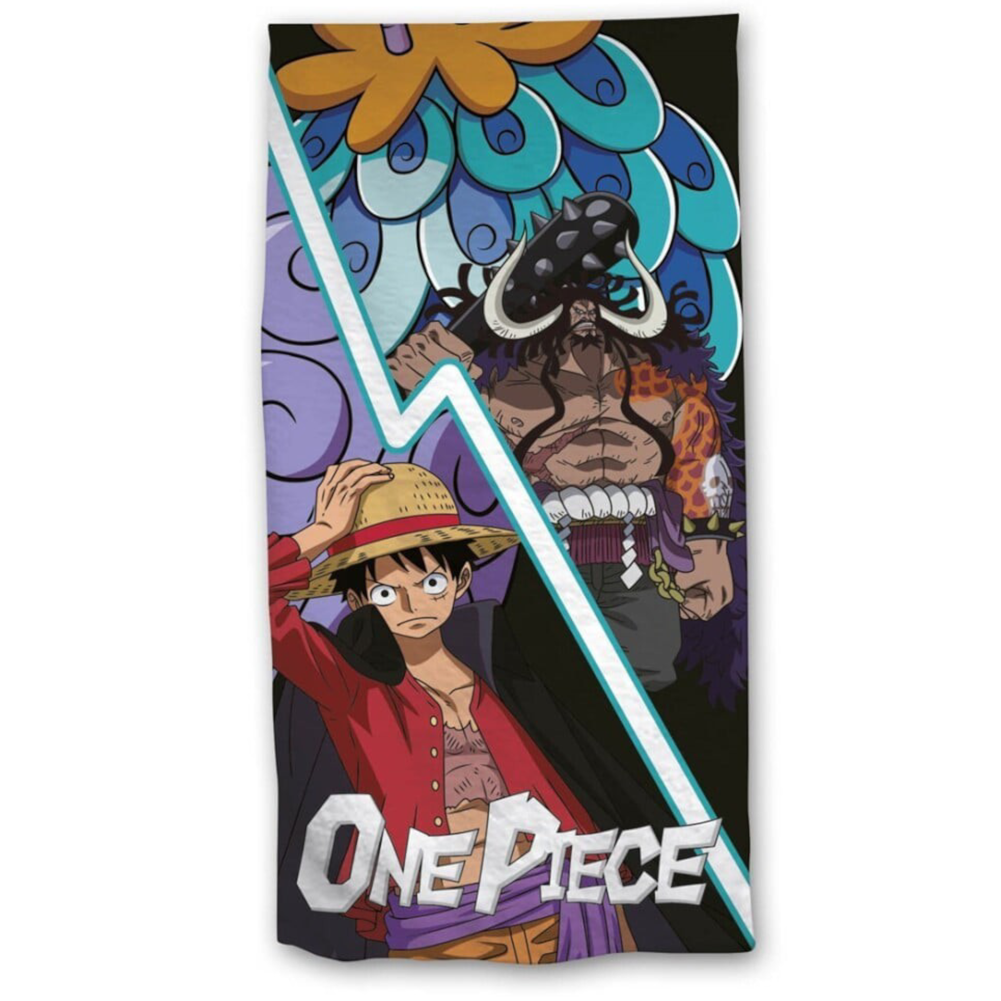 ONE PIECE - Luffy et Kaido - Serviette de plage - 70x140cm AyMax J'M T Créa