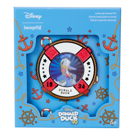 Pin's de collection - Collector Box Pin - 90e anniversaire de Donald Duck - Disney - Loungefly J'M T Créa