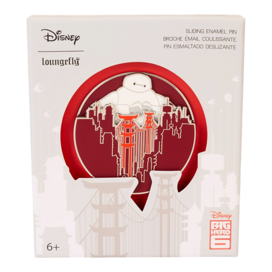 Pin's de collection - Collector Box Pin - Big Hero 6 - 10Th Anniv - San Fransokyo - Disney - Loungefly J'M T Créa