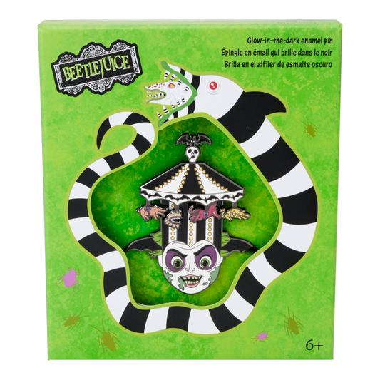 Pin's de collection - Collector Box Pin - Carousel Hat Sliding - Beetlejuice - Loungefly J'M T Créa