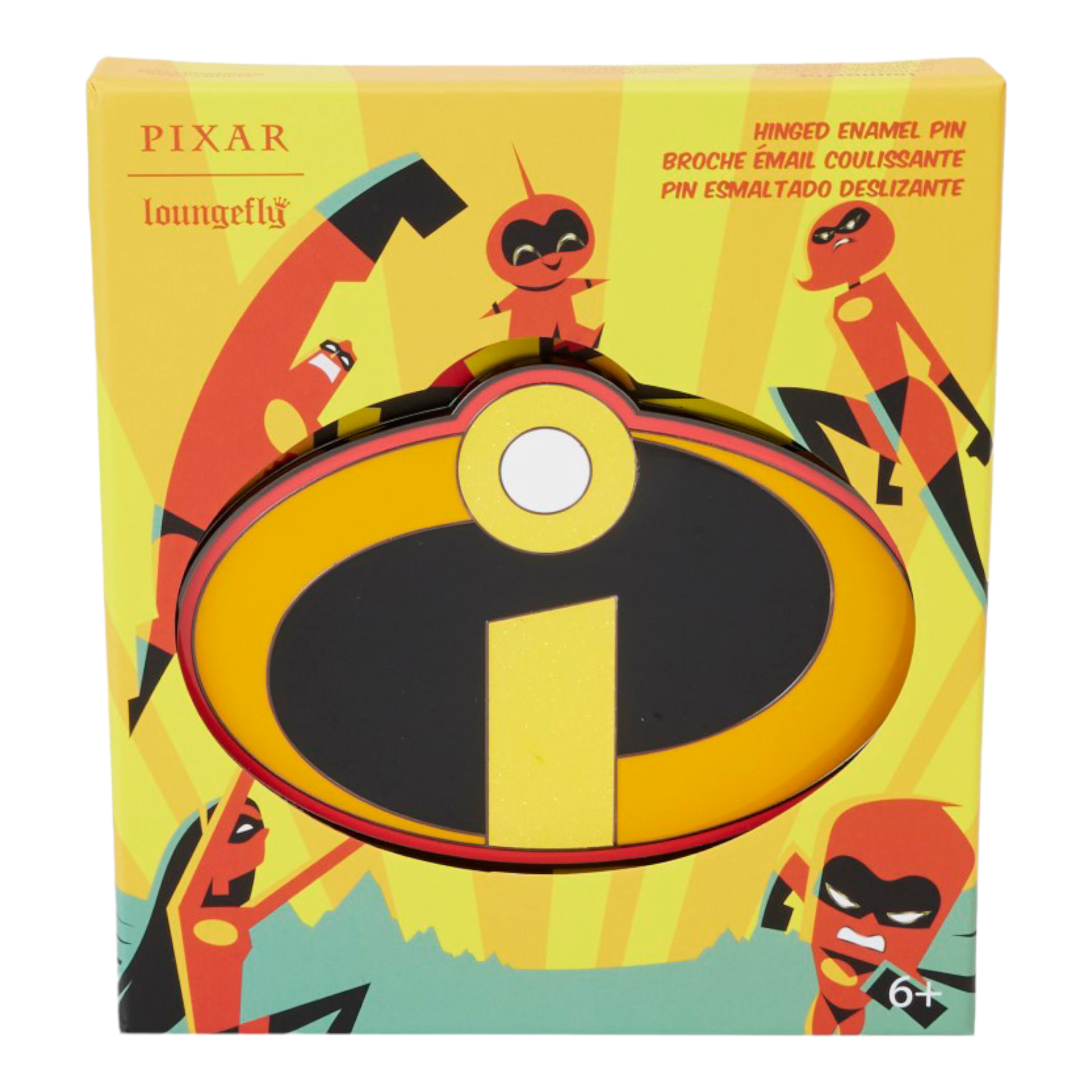 Pin's de collection - Collector Box Pin - Incredibles 20Th Anniversary Hinged - Pixar - Loungefly J'M T Créa