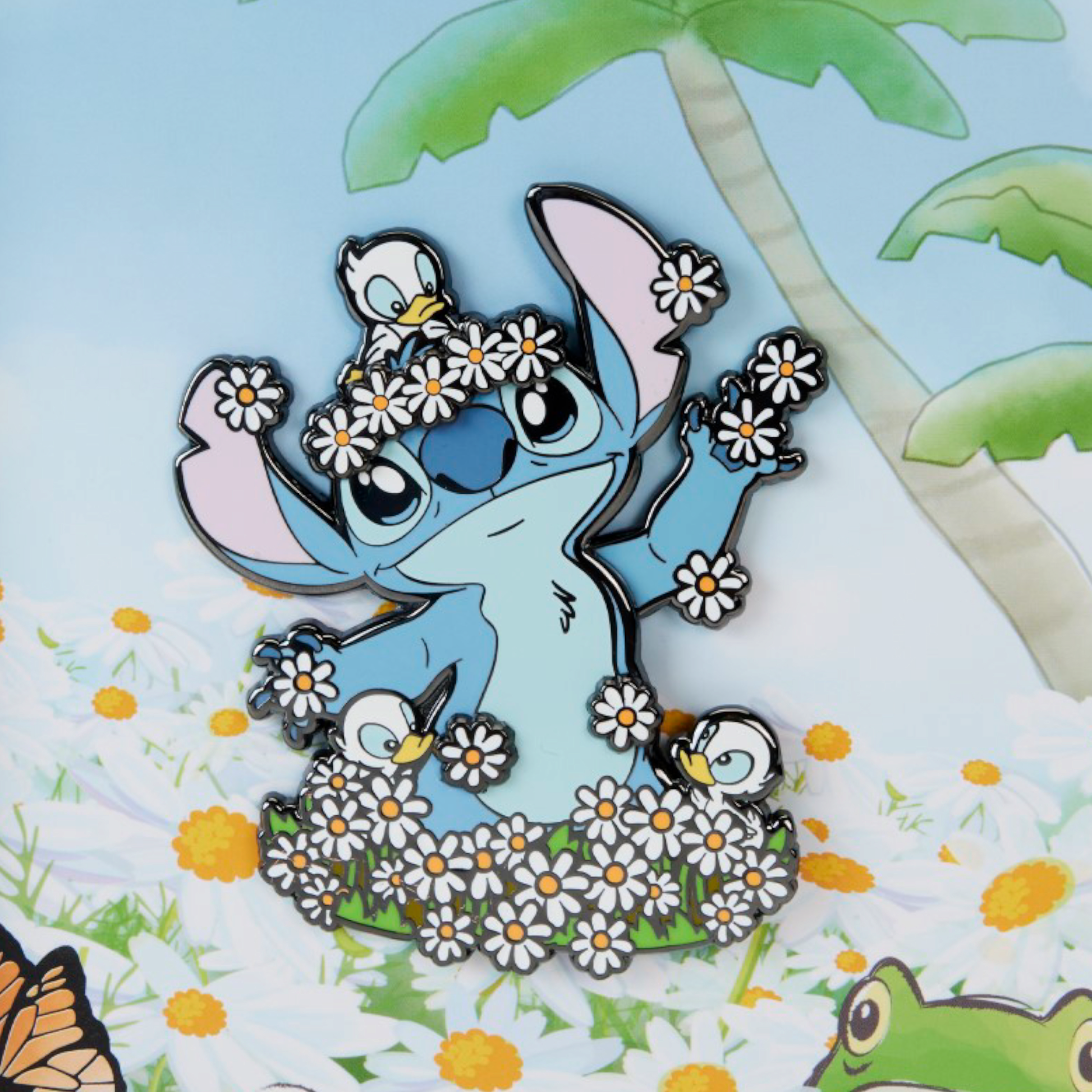 Pin's de collection - Collector Box Pin - Lilo And Stitch Springtime Stitch - Disney - Loungefly J'M T Créa