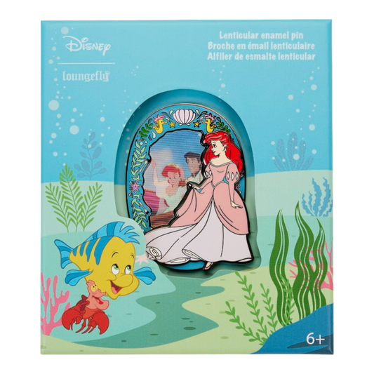 Pin's de collection - Collector Box Pin - Little Mermaid Princess Lenticular - Disney - Loungefly J'M T Créa