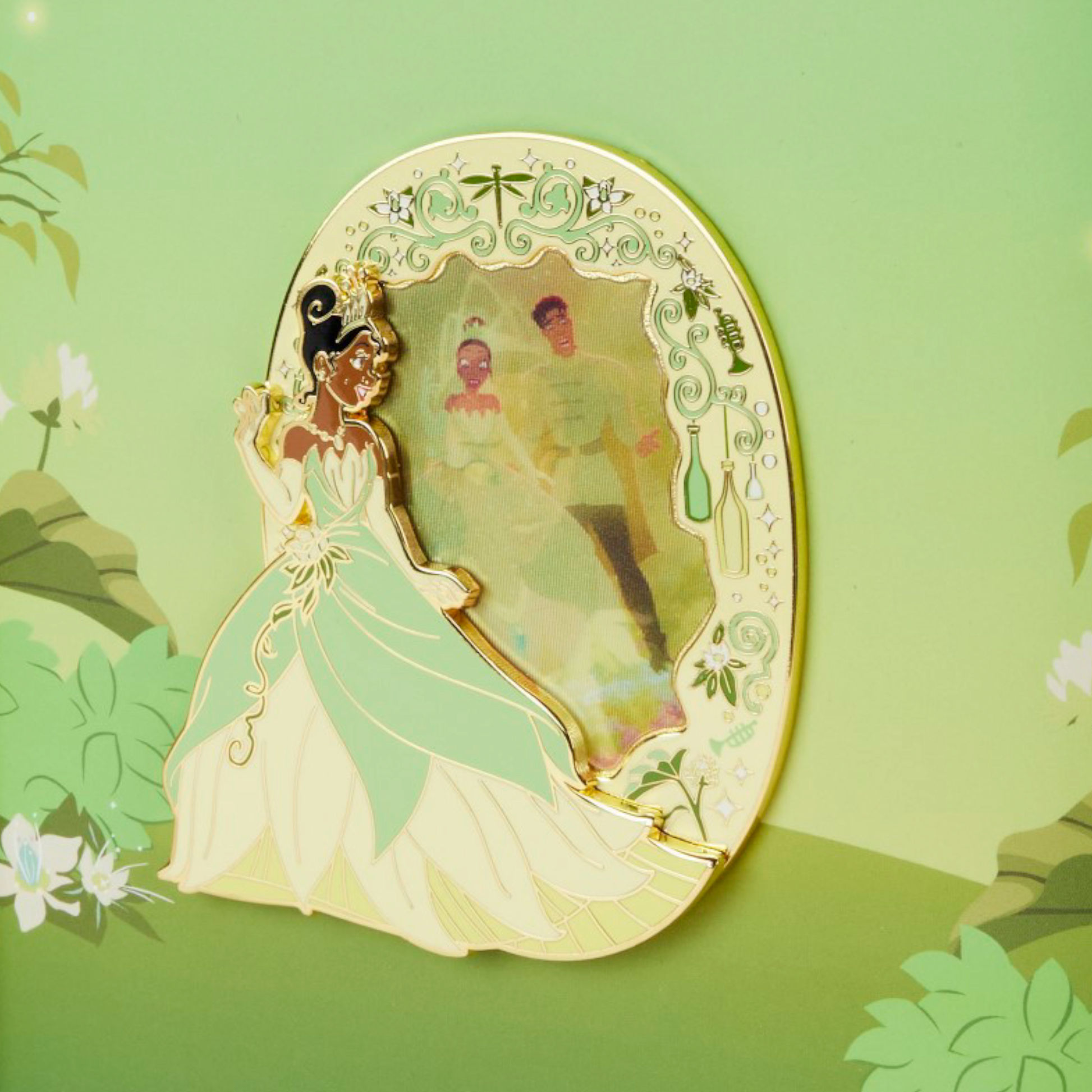 Pin's de collection - Collector Box Pin - Princess And The Frog Tiana Lenticular - Disney - Loungefly J'M T Créa