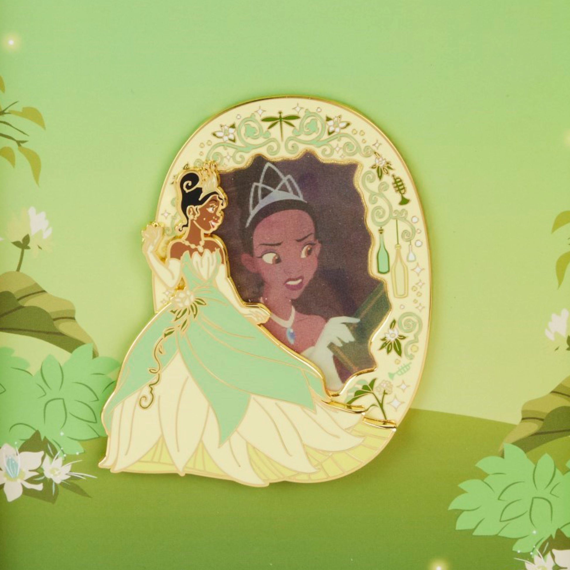 Pin's de collection - Collector Box Pin - Princess And The Frog Tiana Lenticular - Disney - Loungefly J'M T Créa