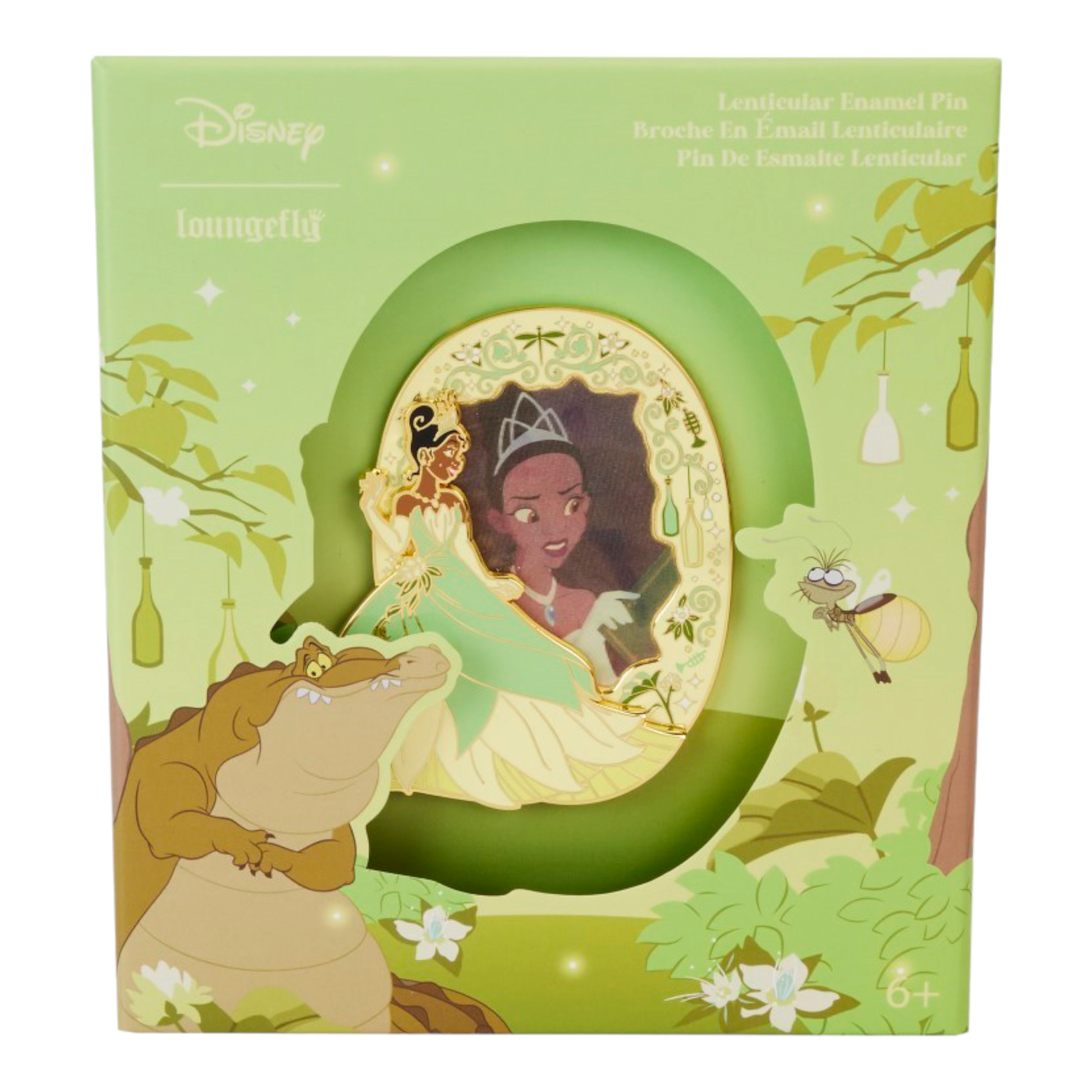 Pin's de collection - Collector Box Pin - Princess And The Frog Tiana Lenticular - Disney - Loungefly J'M T Créa