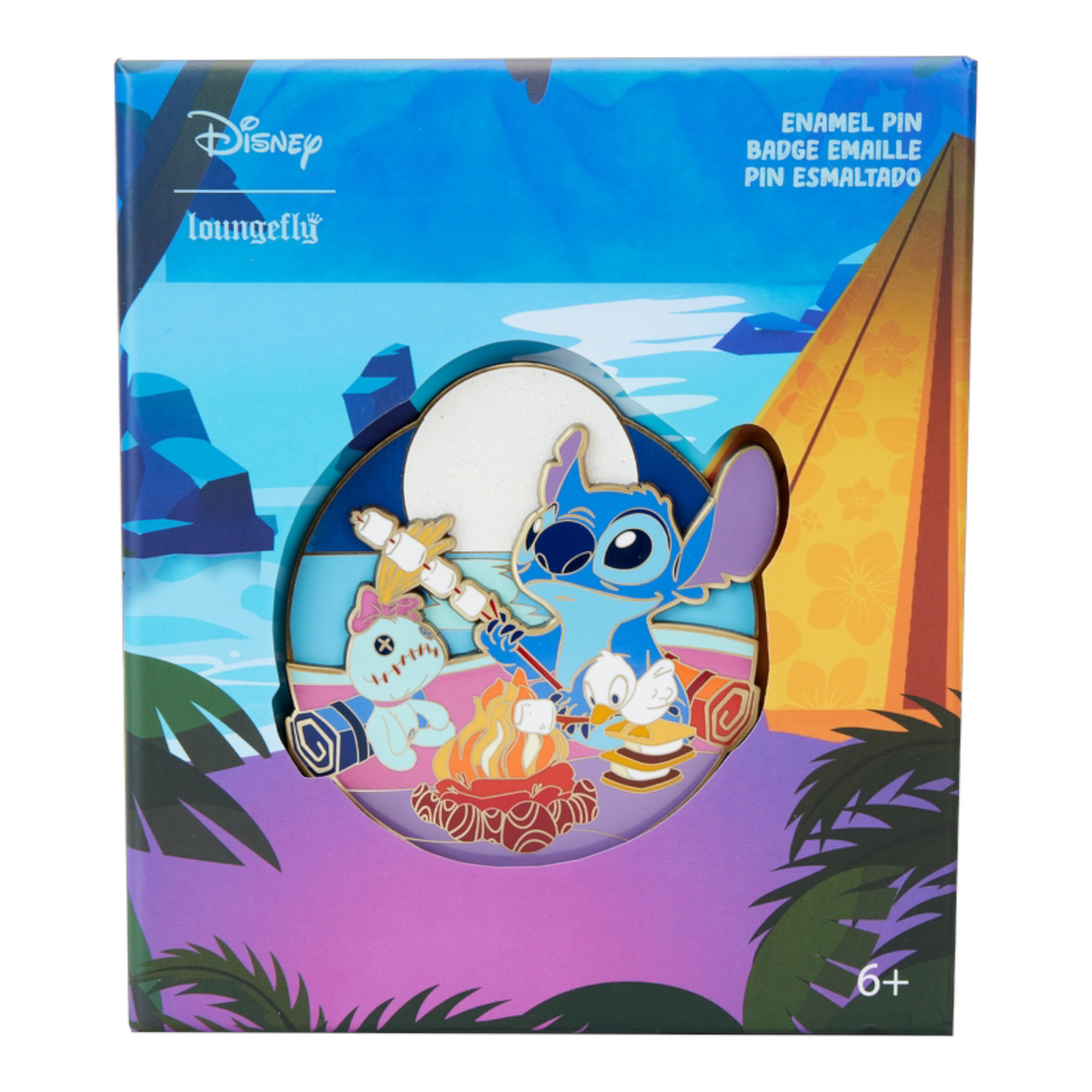 Pin's de collection - Collector Box Pin - Stitch Camping Cuties - Disney - Loungefly J'M T Créa