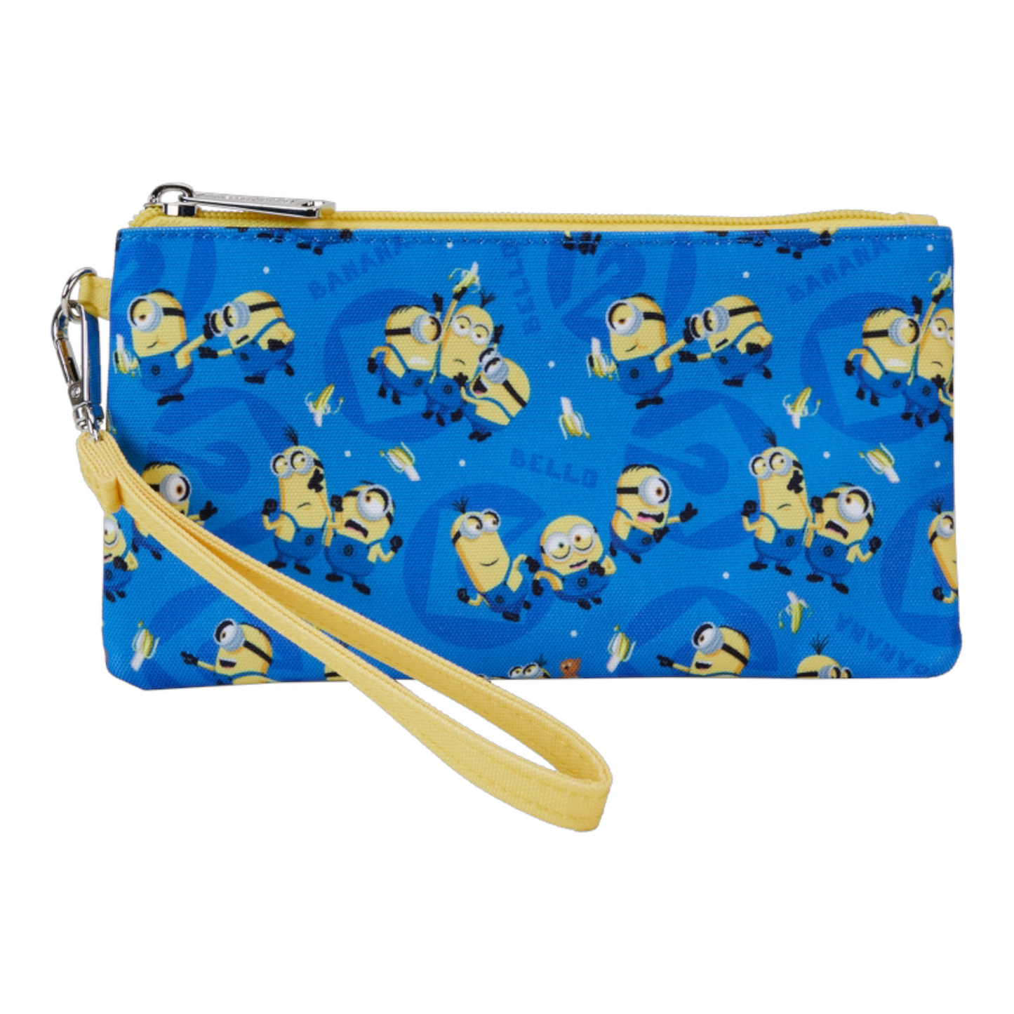 Pochette à fermeture éclair en nylon imprimé sur toute la surface des Minions de Moi, Moche et Méchant - Minions - Loungefly J'M T Créa