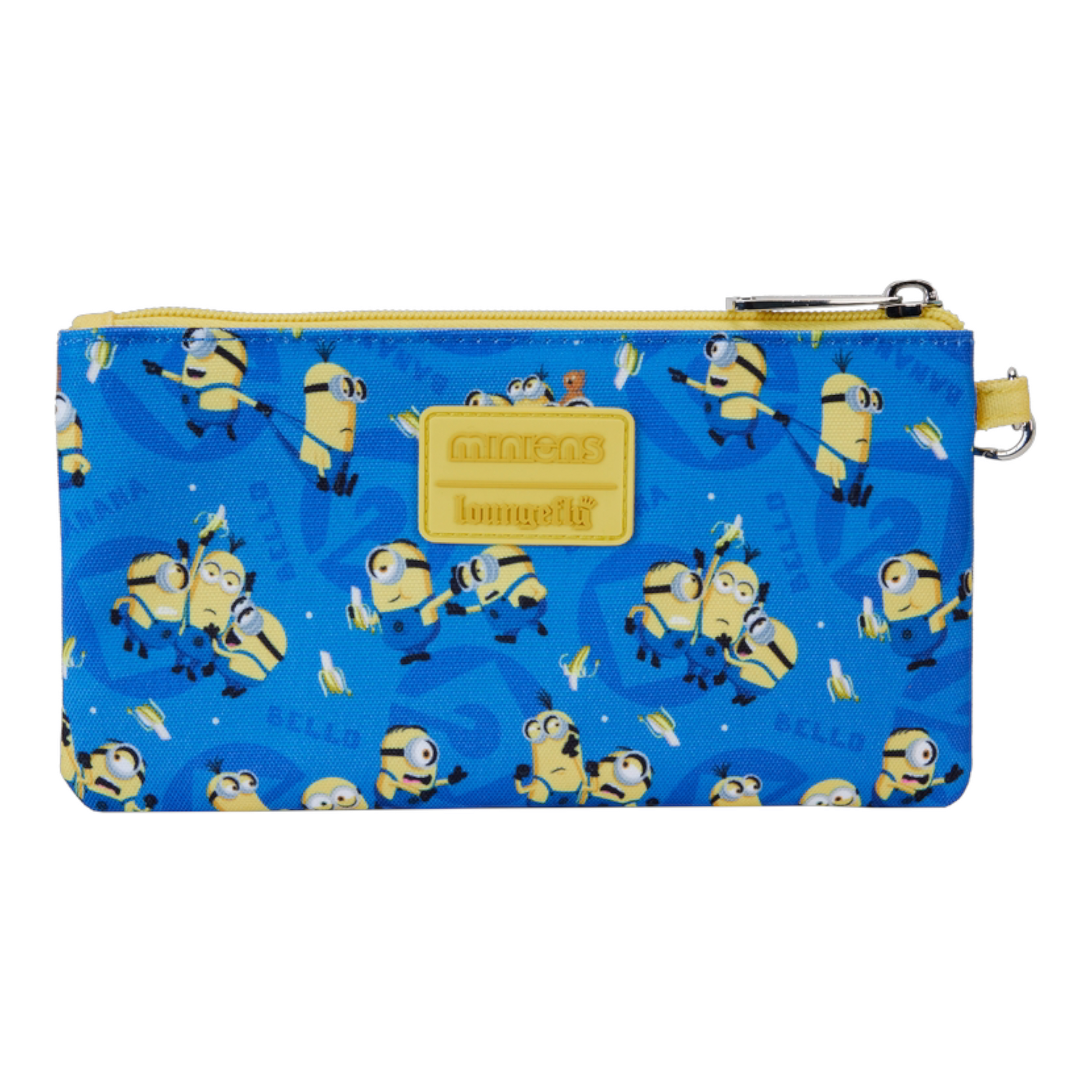 Pochette à fermeture éclair en nylon imprimé sur toute la surface des Minions de Moi, Moche et Méchant - Minions - Loungefly J'M T Créa